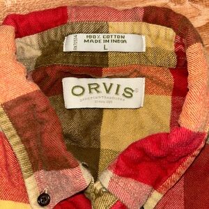 Men’s Orvis Button down (L)